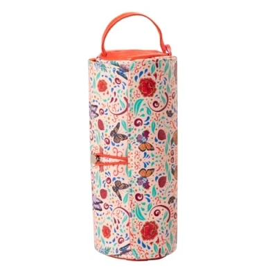 Image of Grupo Erik Pencil Case Frida Kahlo Roll Up Case, Cute Organiser, Pen Storage, Bag for Makeup Brushes &amp; Paint Brushes, Gifts