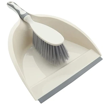 Image of Roellgs Dustpan and Brush Set, Portable Cleaning Combo, Delayer Hand Shovel Set