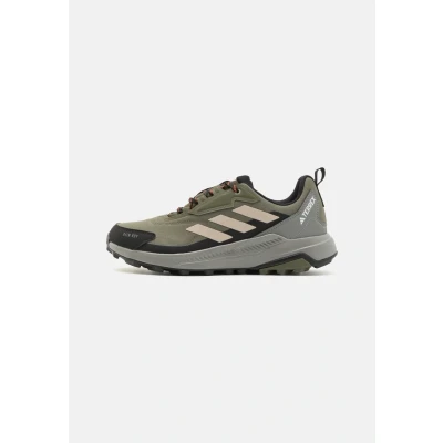 Image of Adidas Terrex Anylander RAIN.RDY Hiking shoes, Men&#039;s, Size: 6, Olive strata/wonder beige/core black Textile/synthetics
