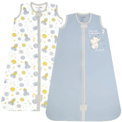 Image of Mama Cheetah Baby Sleep Sack 0.5 TOG, Organic Cotton Wearable Blanket with Two Way Zipper, Swaddle Transition Sleeping Bag for Newborn Infant Toddler Boy Girl, 0 6 Months
