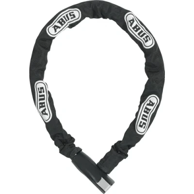 Image of ABUS steel O chain 880 lock Hardened bike security level 8 Black 85 cm
