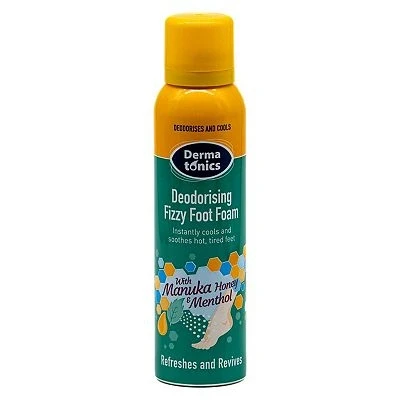 Image of Dermatonics Deodorising Fizzy Foot Foam 150ml