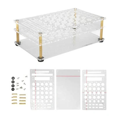 Image of Screwdriver Rack, M61 B Acrylic Organizers Multifunction Maintenance Tool Storage Rack for Screwdrivers, Chip pickers, Tweezers, Mobile Phones