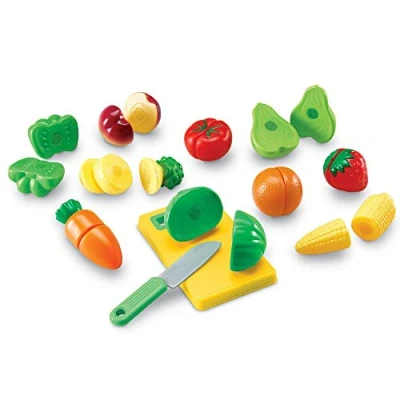 Image of Learning Resources Pretend &amp; Play Sliceable Fruits Veggies