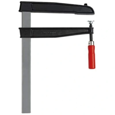 Image of Bessey TGN100T40 &quot;TGNT&quot; Deep Throat Clamp, Grey/Black, 1000/400 mm