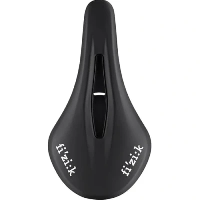 Image of Fizik Vento Argo X5 MTB Bike Saddle, Carbon Reinforced Shell with Alloy Rails, 150mm Width, Black