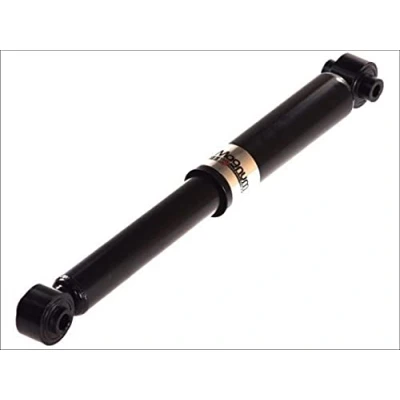 Image of 00000005206T1, 00000005206T2 Shock absorber KRAFT 4012440 Rear Axle Gas Pressure Twin Tube Spring bearing Damper Top eye FORD: MONDEO 3 Kombi