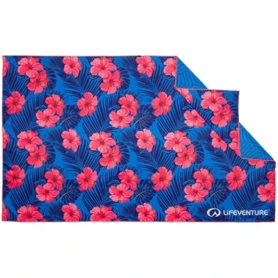 Image of Lifeventure Recycled SoftFibre Travel Towel — Compact, Lightweight Quick Dry Sports &amp; Beach Towel, Sand Free Design, Giant (Oahu)