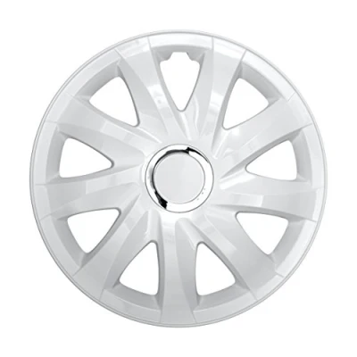 Image of NRM Universal Wheel Trims DRIFT White 14&quot;, set 4 pieces