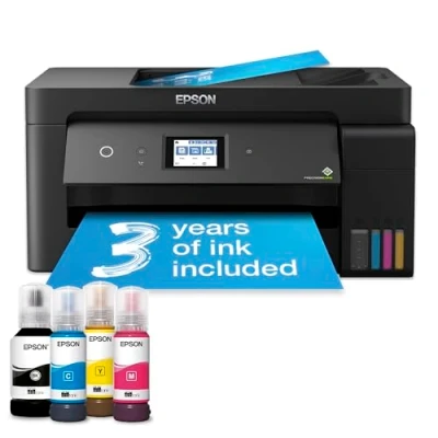 Image of Epson EcoTank ET 15000 A3 Print/Scan/Copy Wi Fi Ink Tank Printer, With Up To 2 Years Worth Of Included, Black