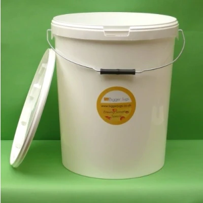Image of 25 Litre Fermentation Vessel/Bucket/Bin + airlock