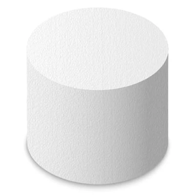 Image of 8&quot; inch Diameter Round Cake Polystyrene Modelling Dummy Deep