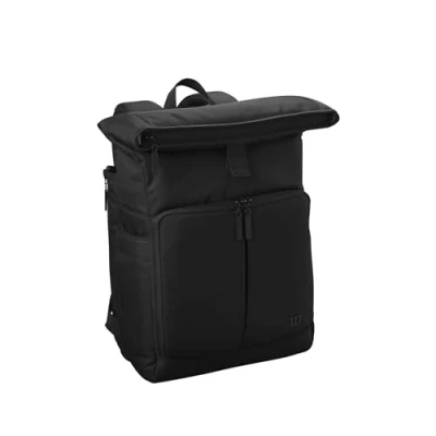 Image of Wilson Lifestyle Tennis Backpack, Holds 2 Rackets, For Men and Women, Foldover/Rolltop Backpack