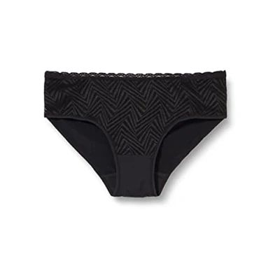 Image of Playtex Brief Woman Ideal Posture Midi x1, Black, M
