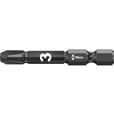 Image of Wera 855/4 IMP DC SB Impaktor TriTorsion Long Service Life Pozidriv Bit, PZ 3 x 50 mm, 05073962001