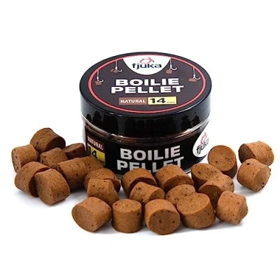 Image of Fjuka Boilie Pellet 14mm Natural Boilies