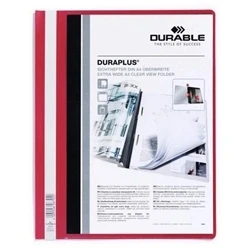 Image of Durable DURAPLUS A4+ Folder Red