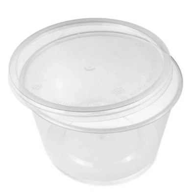 Image of 50 x 16oz Round container &amp; Lid (free P&amp;P on all products) wecansourceitltd®
