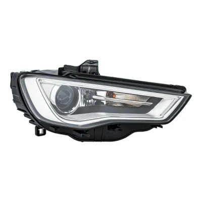 Image of E13277 Headlights HELLA 1ZS 010 740 661 right D3S, LED, PSY24W Bi Xenon 12V for left hand traffic, traffic AUDI: A3 Sportback