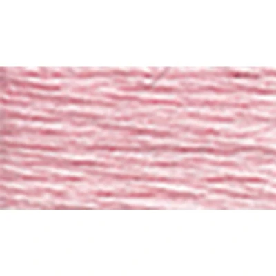 Image of DMC 117 3689 Mouline Stranded Cotton Six Strand Embroidery Floss Thread, Light Mauve, 8.7 Yard