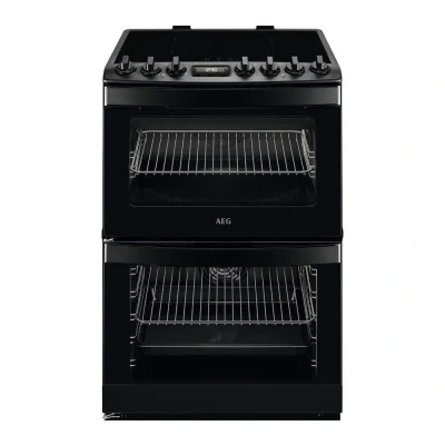 Image of AEG 6000 SteamBake CIB6743MCB 60 cm Electric Induction Cooker Matte Black, Black
