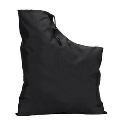 Image of Leaf Blower Storage Bag,Leaf Vacuum Bag, Blowing Bag with Drawstring, Adjustable Collection Replacement for Shredder Accessories,Garden Cleaner (Black)