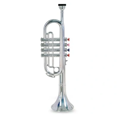 Image of Bontempi 32 4231 4 Notes Silver Trumpet, 42 cm, Multi Color