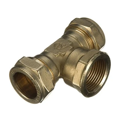 Image of 22mm x 3/4&quot; Compression Threaded Centre Tee