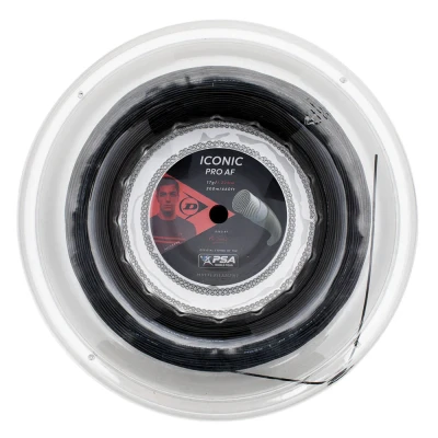 Image of Dunlop Iconic Pro AF 17G Squash String 200m Reel