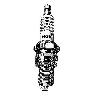 Image of 10pk NGK Spark Plugs Part No. BR8ES Stock 5422 10 Pack