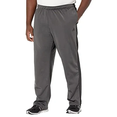Image of adidas Men&#039;s Essentials Warm Up Open Hem 3 Stripes Tracksuit Bottoms
