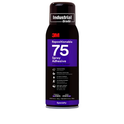 Image of 3M Spray Adhesive Repositionable 75 500 ml 359494