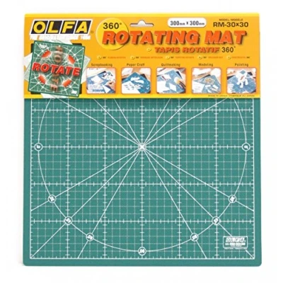 Image of OLFA Rotating Cutting Mat 30x30cm