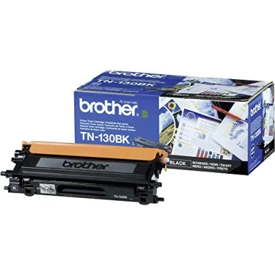 Image of Brother TN130BK Black original toner cartridge for DCP 9040, 9042, 9045, HL 4040, 4050, 4070, MFC 9440, 9450, 9840