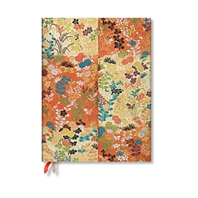 Image of Kara ori (Japanese Kimono) Ultra 12 month Day at a Time Dayplanner 2024