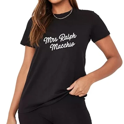 Image of Dead Fresh Mrs Ralph Macchio T Shirt, Small Black
