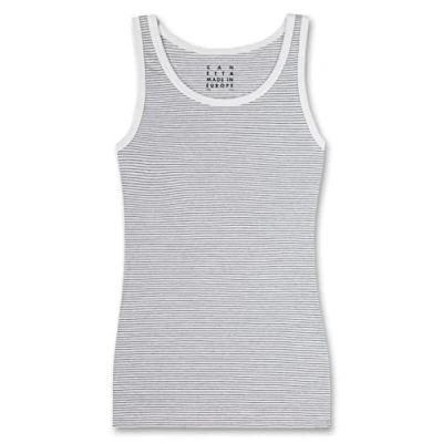 Image of Sanetta Girl&#039;s 347690 Undershirt, White Pebble, 12 Years