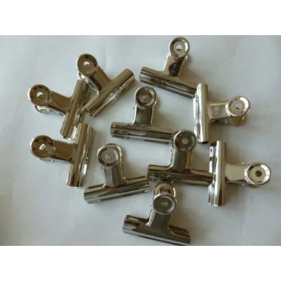 Image of Whitecroft Essentials Value 50mm Nickel Plated Spring Clip (Pack of 10)