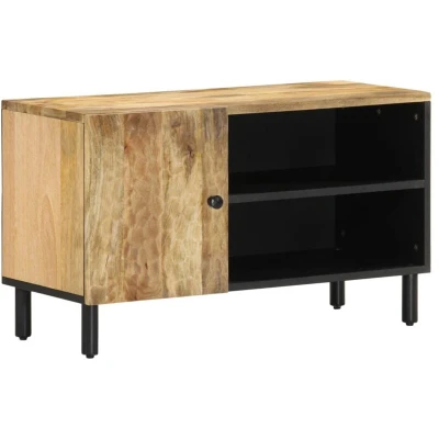 Image of vidaXL TV Cabinet 80x31x46 cm Solid Wood Mango