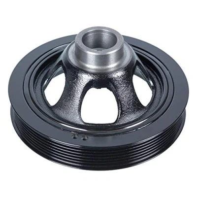Image of 2710300003, A2710300003 crankshaft Pulley FEBI BILSTEIN 108069 7PK 169mm 6 for MERCEDES BENZ: E Class T modell, Saloon
