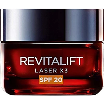 Image of L&#039;OREAL _Revitalift Laser X3 Anti Aging Care SPF20 przeciwzmarszkowy krem na dzieñ 50 ml