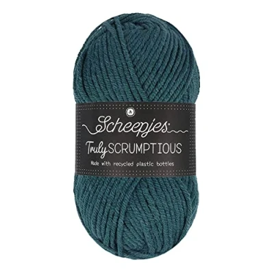 Image of Scheepjes Truly Scrumptious 346 Blue Cornmeal Muffins Yarn 1x100g