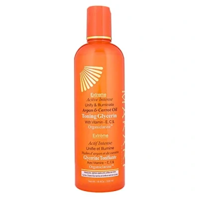 Image of Makari Extreme Carrot &amp; Argan Oil Skin Toning Body GLYCERIN 16.8oz Lightening Tightening Moisturizer for with Organiclarine Whitening Treatment Dark Spots, Acne, Wrinkles Dryness