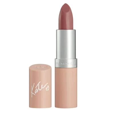 Image of Rimmel London Lasting Finish Lipstick Nude Collection, 45 Rose Nude, 4g, Packaging May Vary