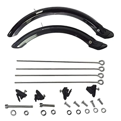Image of U/D Bike Fender 20inch/14inch Folding MudGuard Set Front Rear Tire Full Mud Guard with Mounting Screws Accessories (?20 Inch)