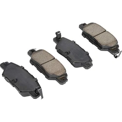 Image of KAY02643Z, KAY02648Z, KAY02648ZA, KAY02649Z, KBY62643Z Brake pad set HERTH+BUSS JAKOPARTS J3613024 with acoustic wear warning anti squeak plate