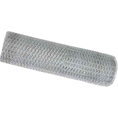 Image of vidaXL Hexagon Fence 0.8x10 m Galvanised Steel