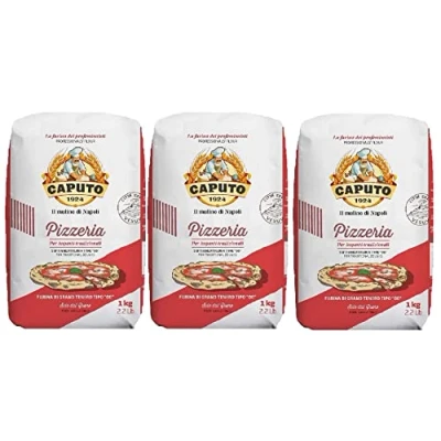Image of 3X Farina Molino Caputo Pizzeria by Pizza Napoli Flour 1kg