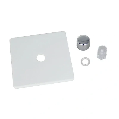 Image of Varilight 1 gang Dimmer Switch Premium White