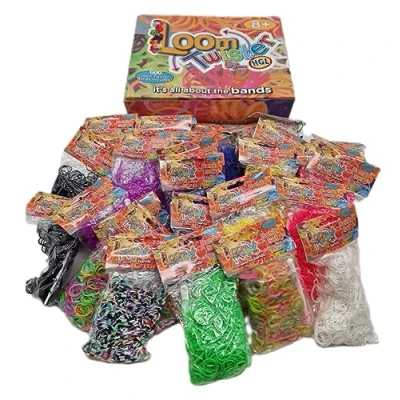 Image of Loom Twisters ART_CRAFT_KIT, Twister Junior Rubber 21,600 Pieces